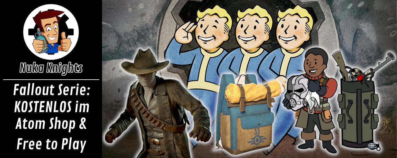 Fallout Serie: Vault 33 KOSTENLOS im Atom Shop & Fallout 76 Free to Play Woche